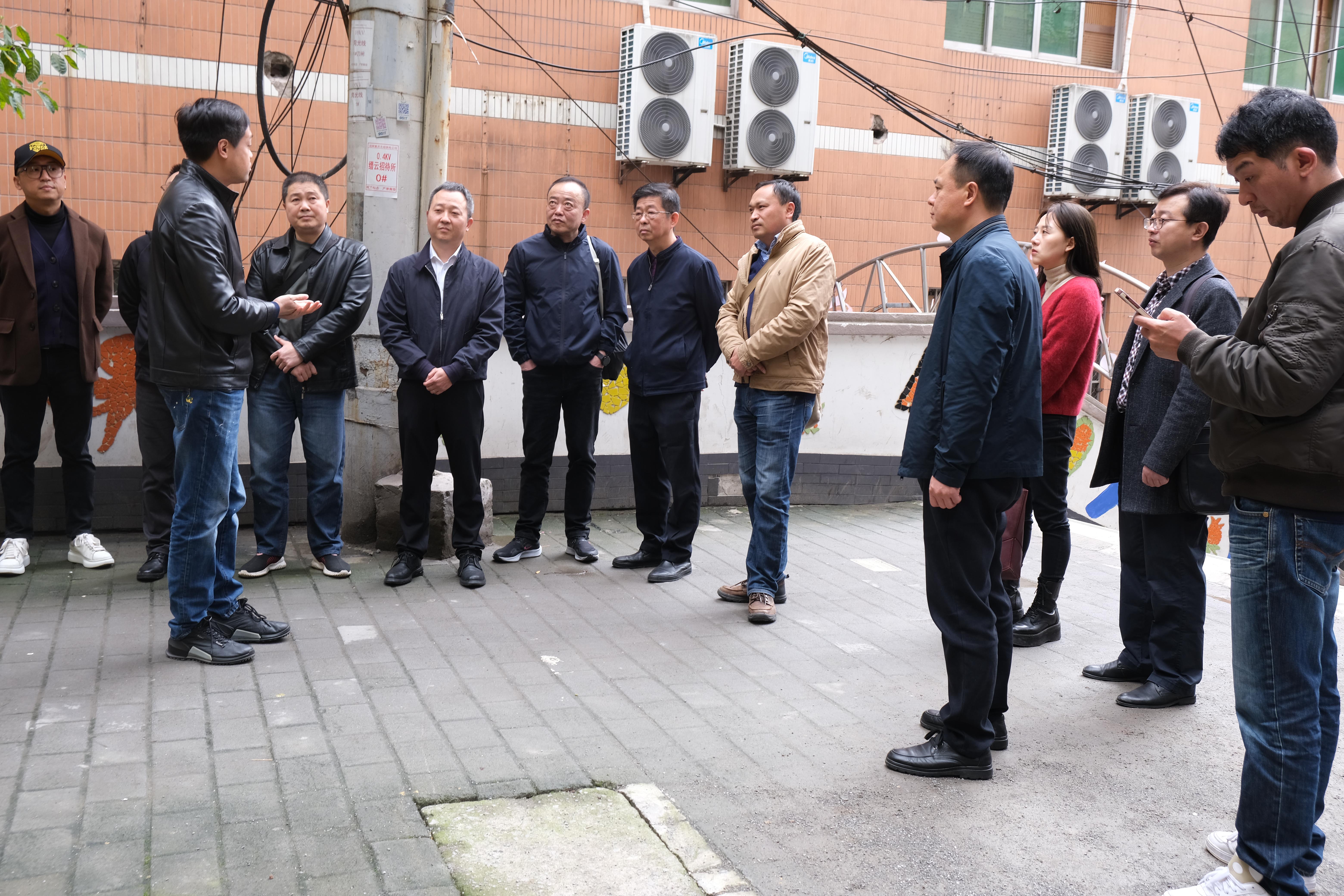 融智提能——北碚區政協、區委統戰部、區僑聯領導莅臨八爪魚互聯網産業園考察指導